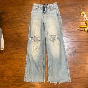 Hollister Light Blue Flare Jeans
